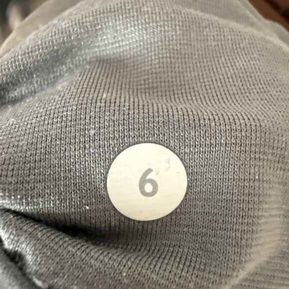 Lululemon In Flux Crop Pants Joggers Size 6 Slate Gray Pockets - Picture 7 of 7